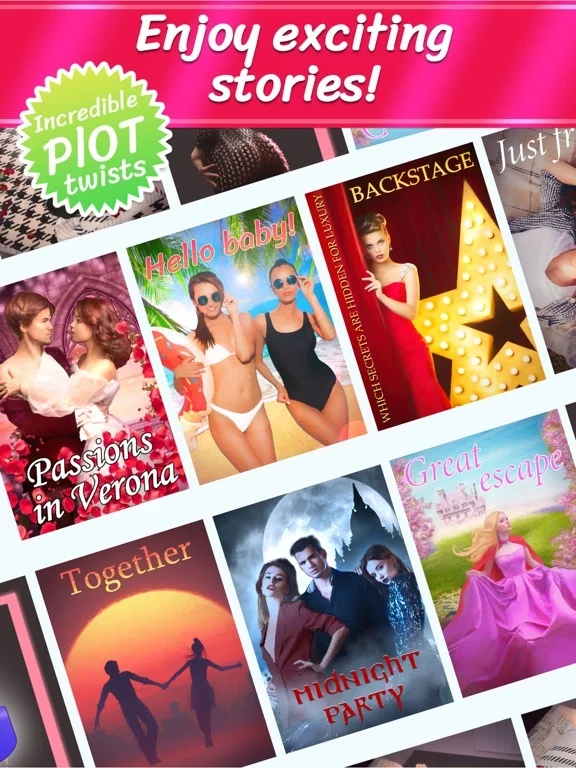 Изображение игры: Romantic Stories Game