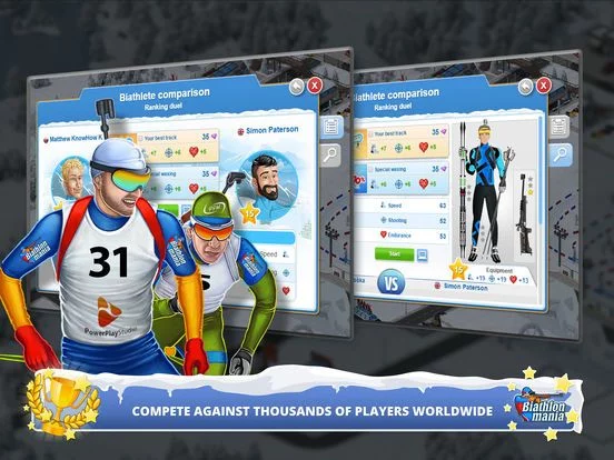 Изображение игры: Biathlon Mania