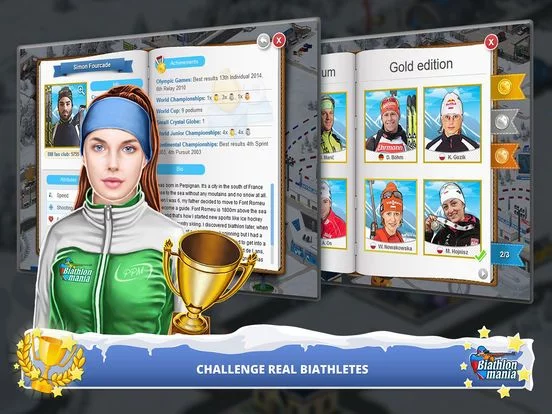 Изображение игры: Biathlon Mania