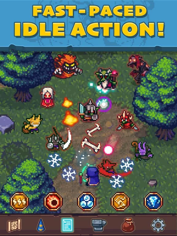 Изображение игры: Tap Wizard RPG: Arcane Quest