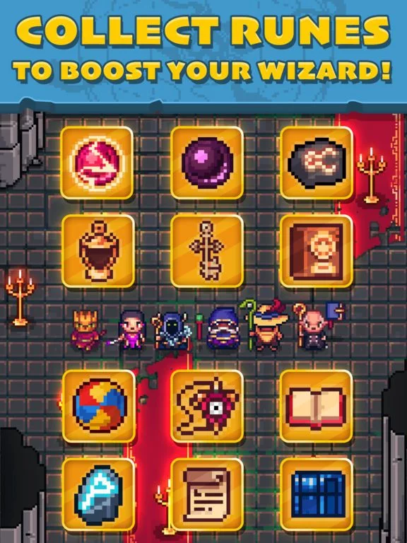 Изображение игры: Tap Wizard RPG: Arcane Quest