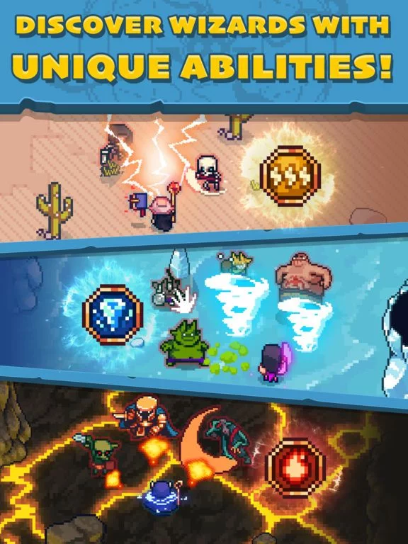 Изображение игры: Tap Wizard RPG: Arcane Quest