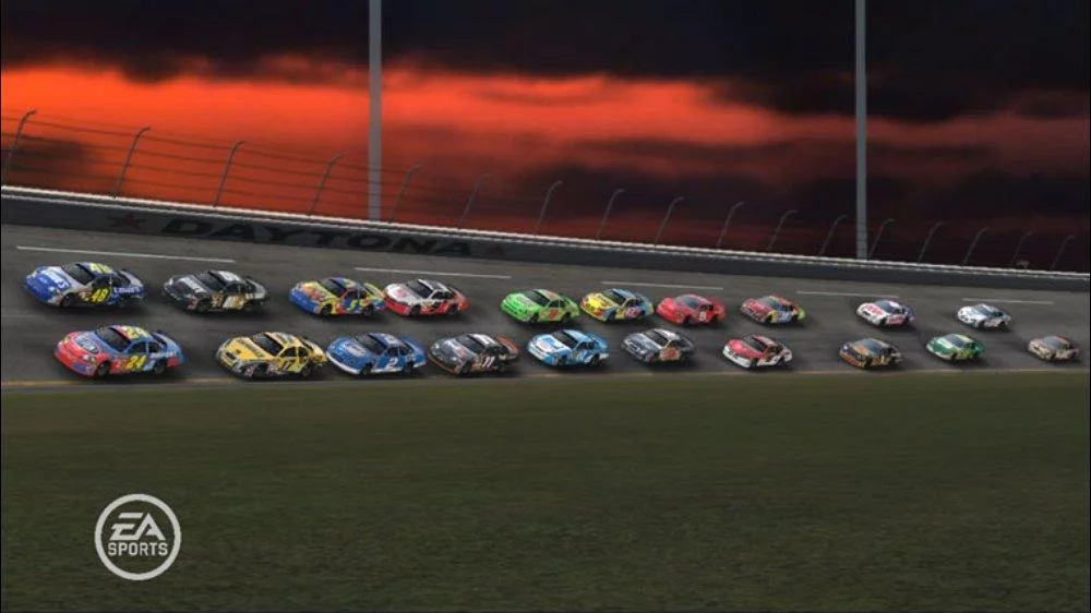 Изображение игры: NASCAR 08