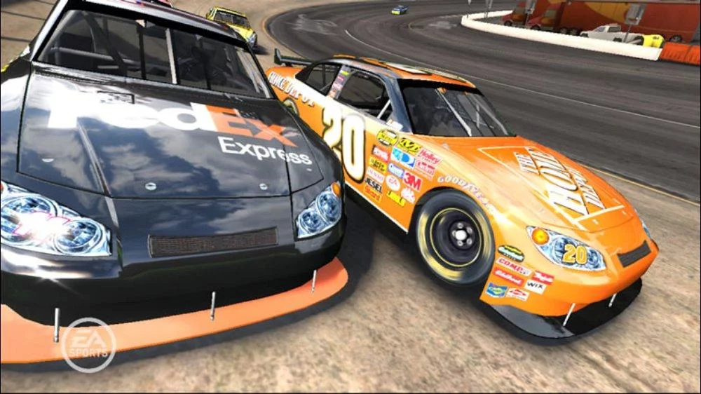 Изображение игры: NASCAR 08