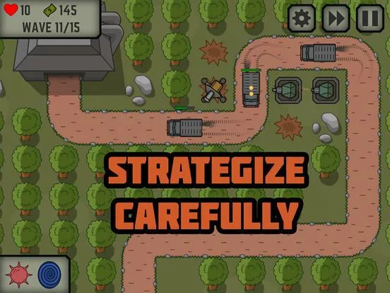 Изображение игры: Tactical War: Tower Defense