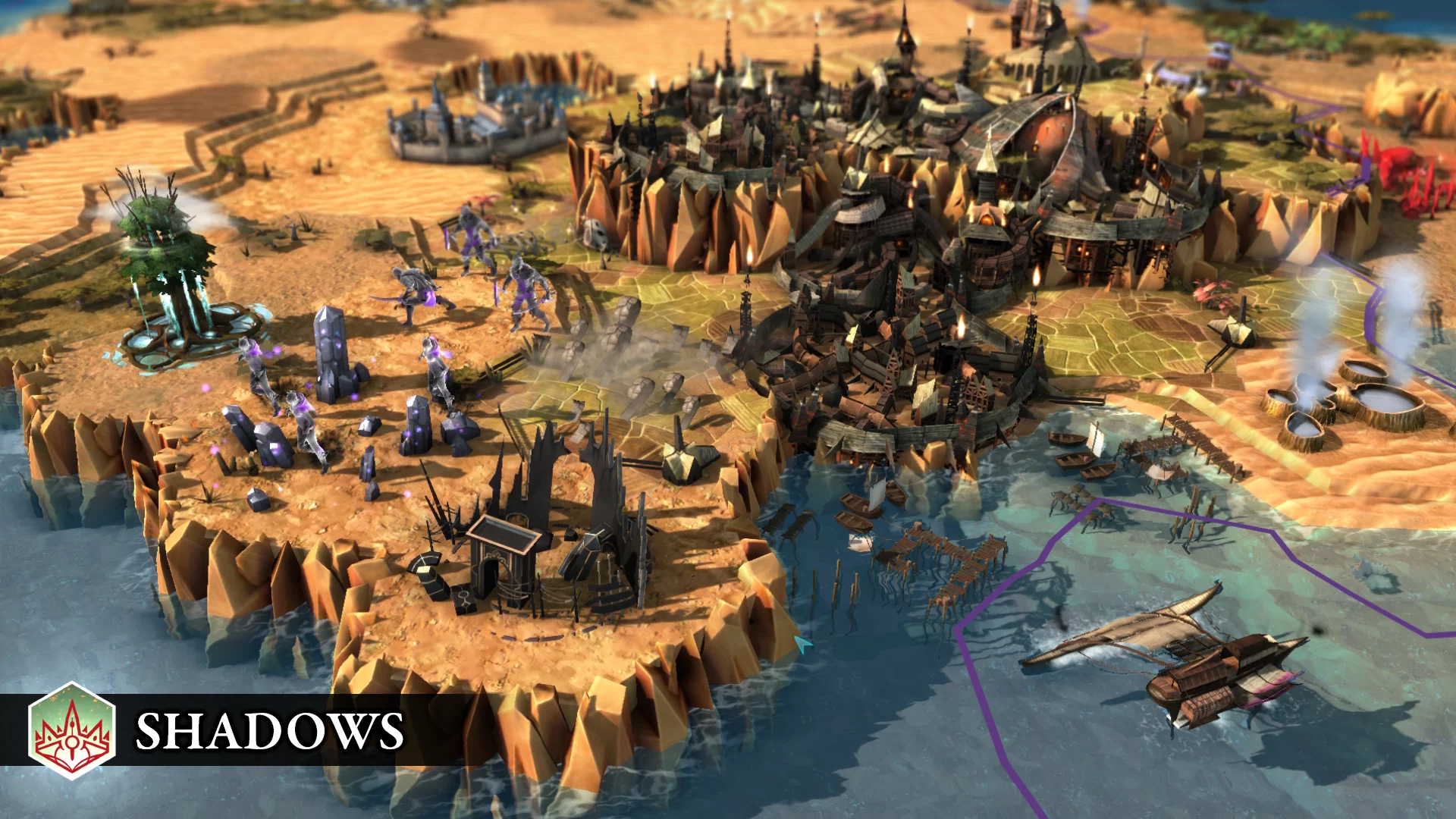 Изображение игры: Endless Legend: Shadows
