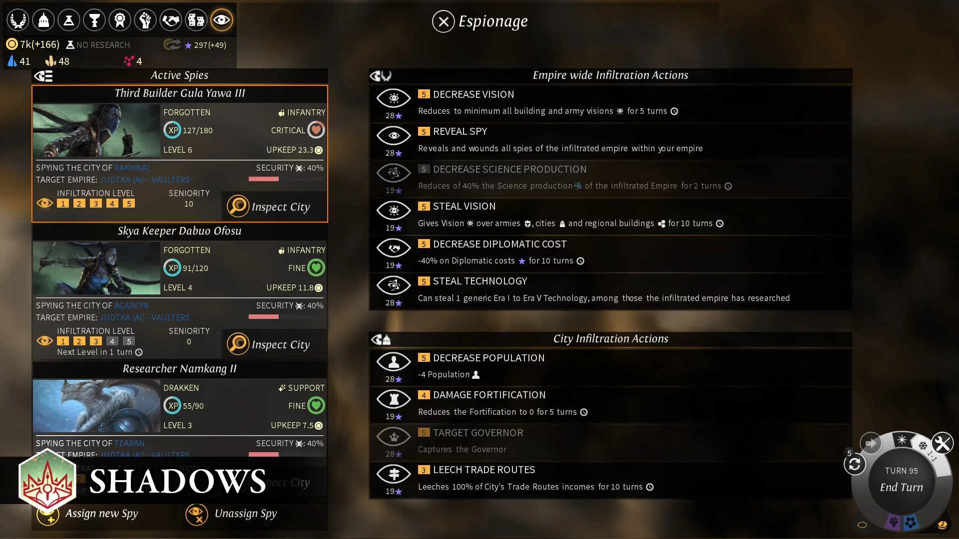 Изображение игры: Endless Legend: Shadows
