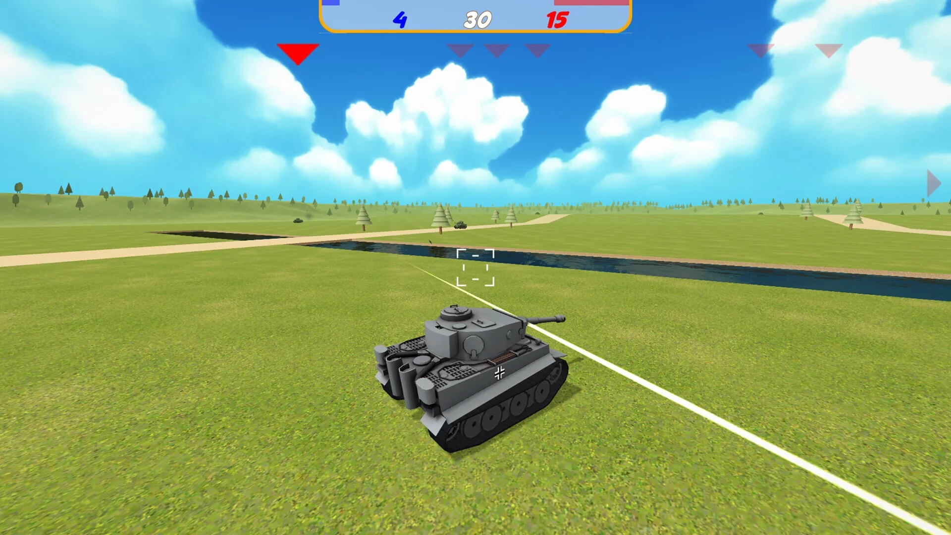 Изображение игры: Battle Tanks: Arena