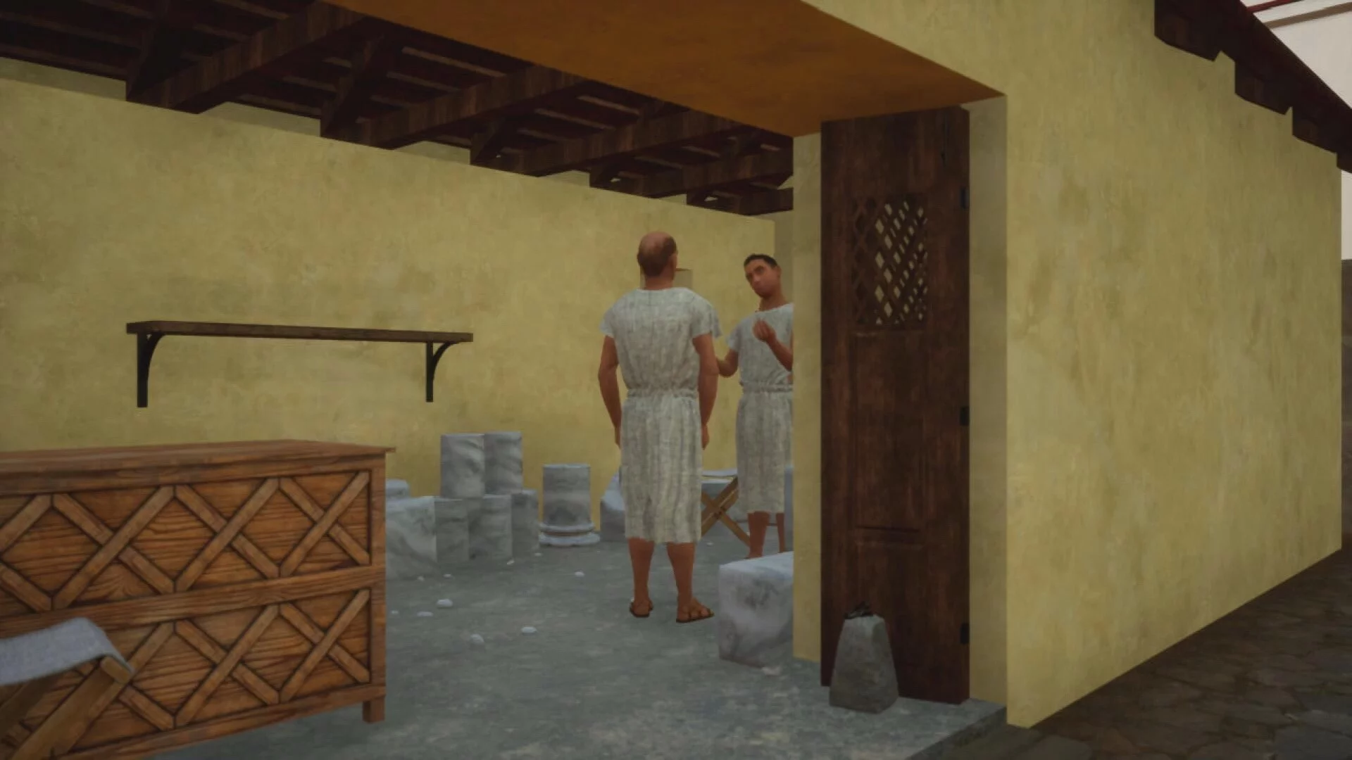 Изображение игры: Castrum Novum VR - Life in a Roman colony