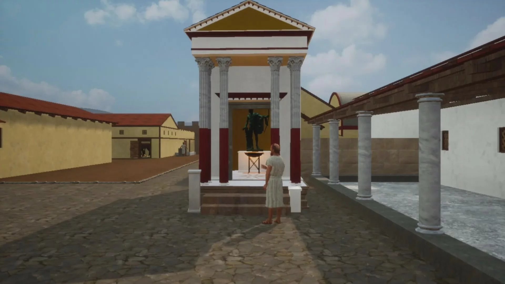 Изображение игры: Castrum Novum VR - Life in a Roman colony