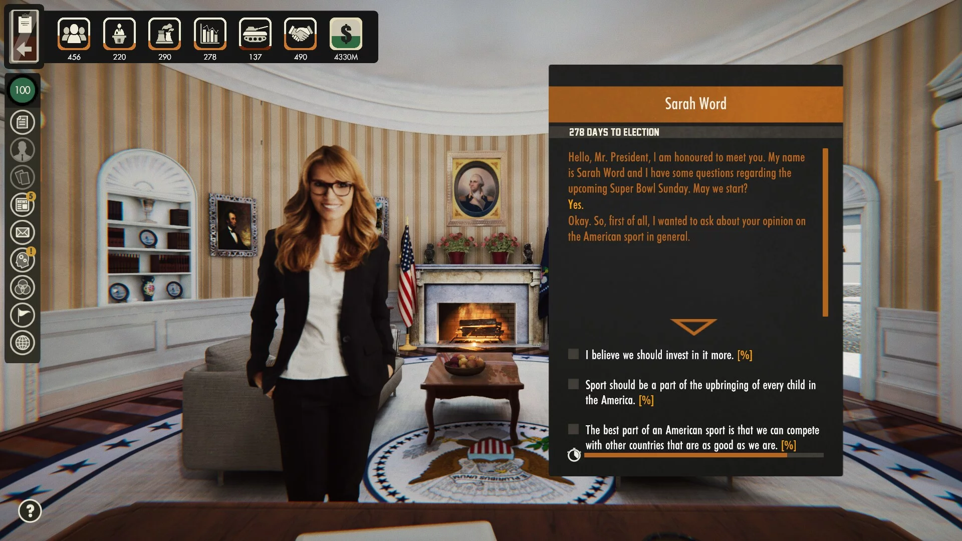 Изображение игры: I Am Your President: Prologue