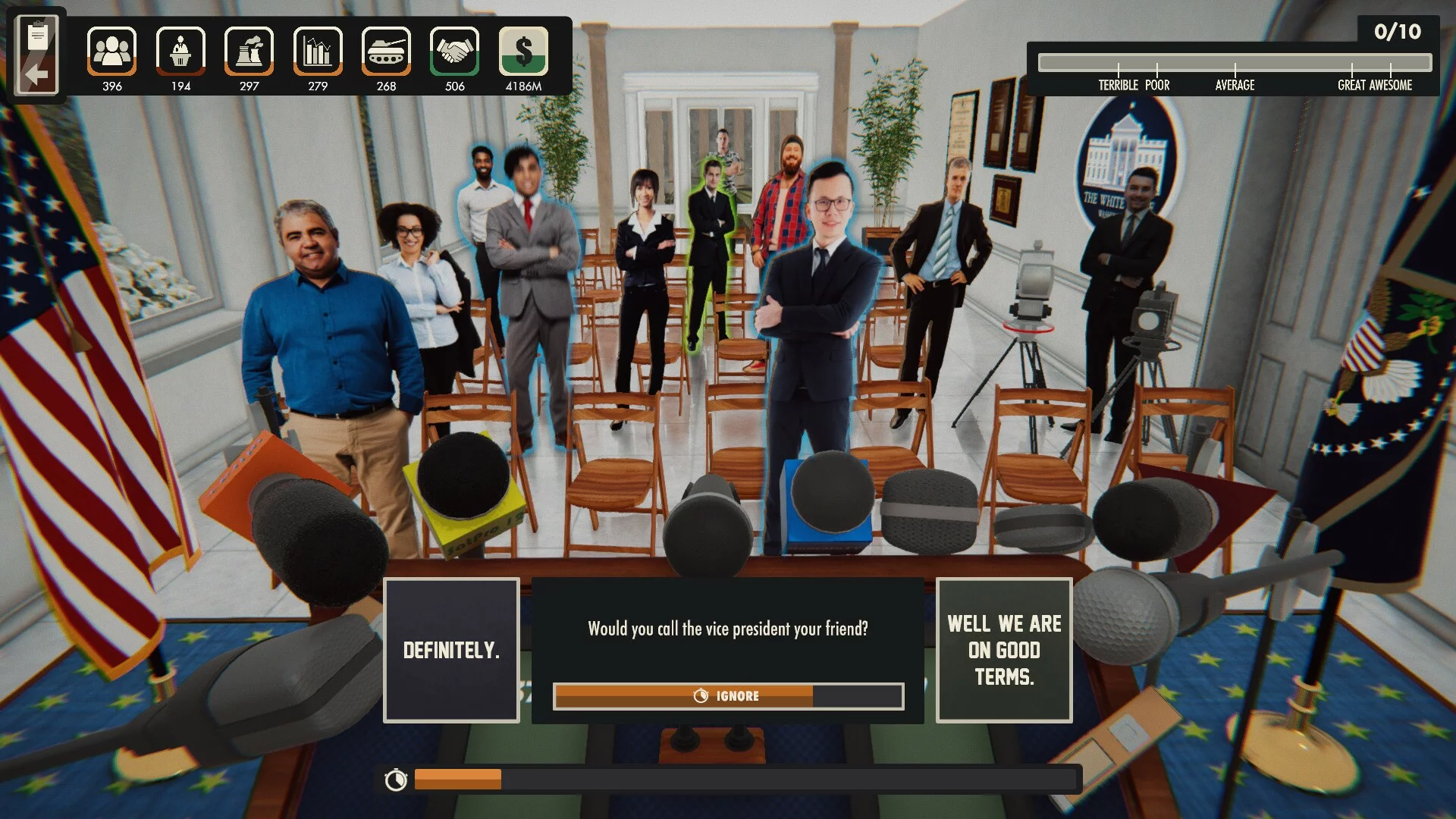 Изображение игры: I Am Your President: Prologue