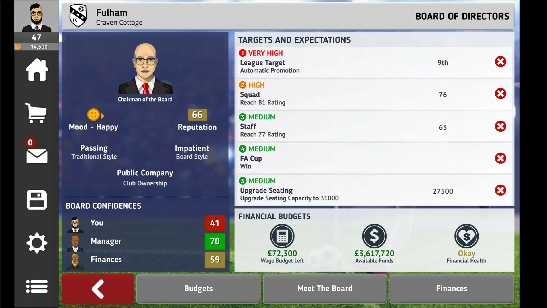 Изображение игры: Club Soccer Director 2021