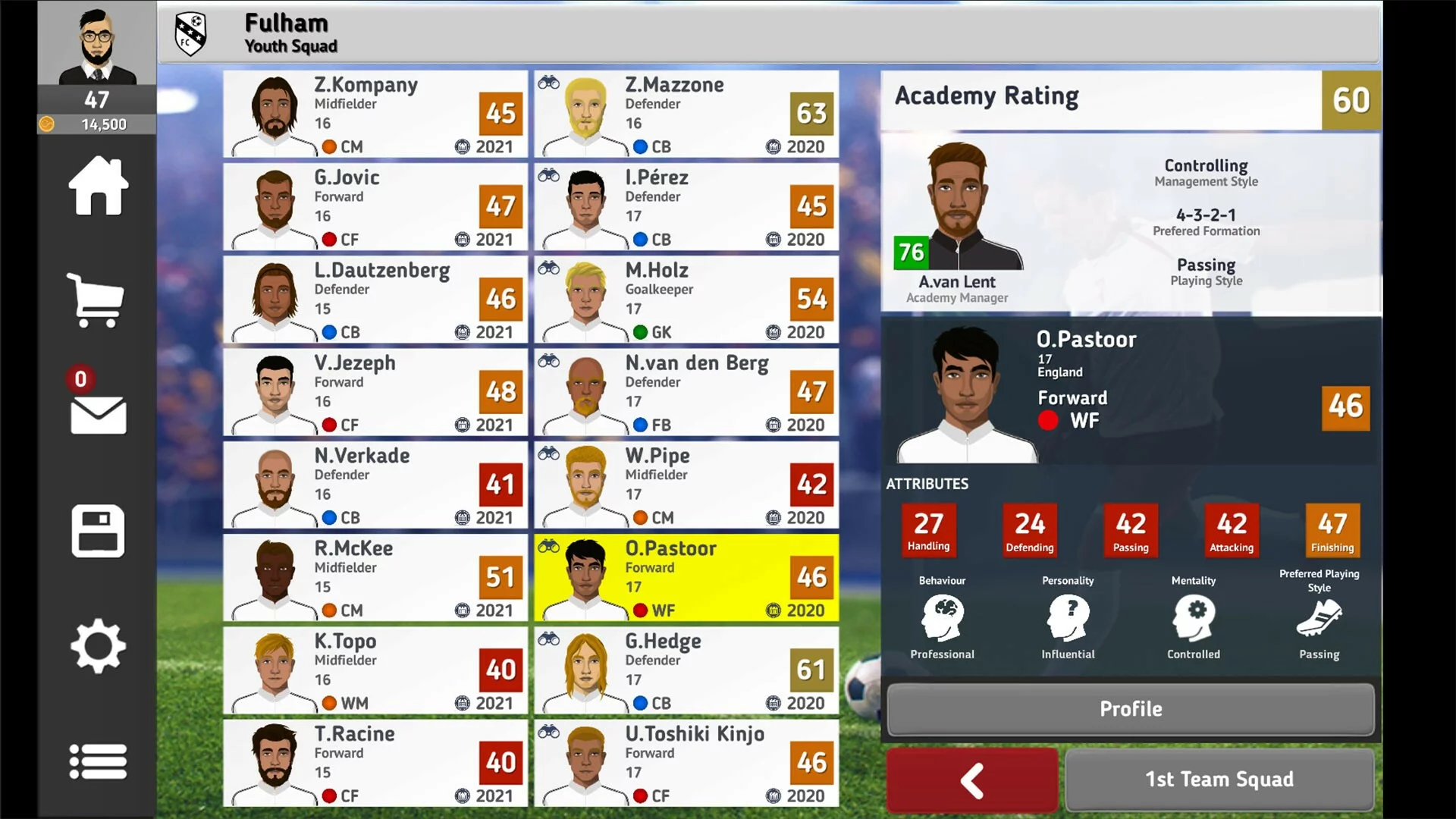 Изображение игры: Club Soccer Director 2021