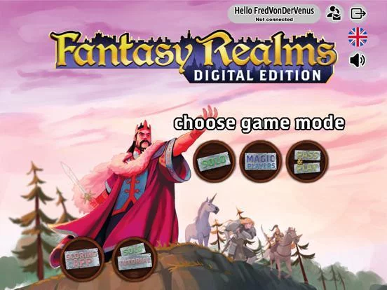 Изображение игры: Fantasy Realms by WizKids
