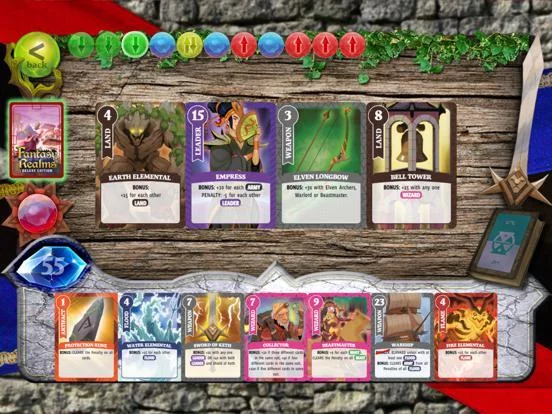 Изображение игры: Fantasy Realms by WizKids