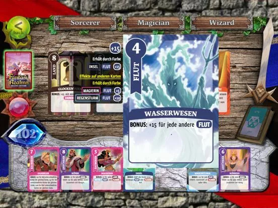 Изображение игры: Fantasy Realms by WizKids