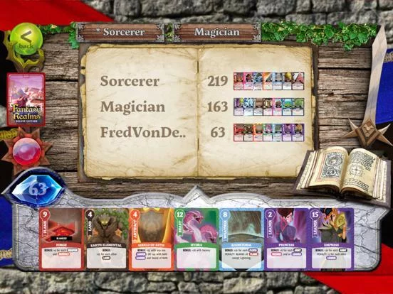 Изображение игры: Fantasy Realms by WizKids