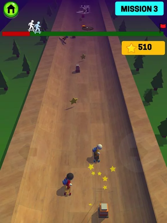 Изображение игры: Skateboard Challenge Game