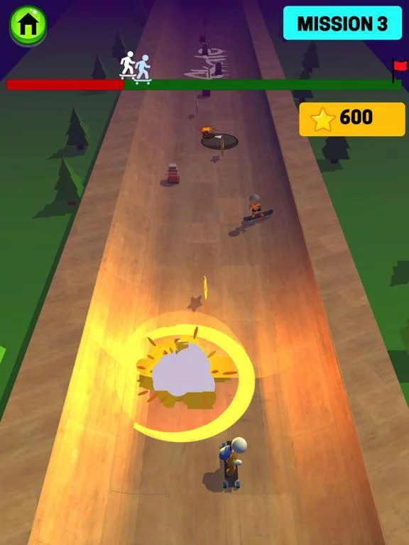 Изображение игры: Skateboard Challenge Game