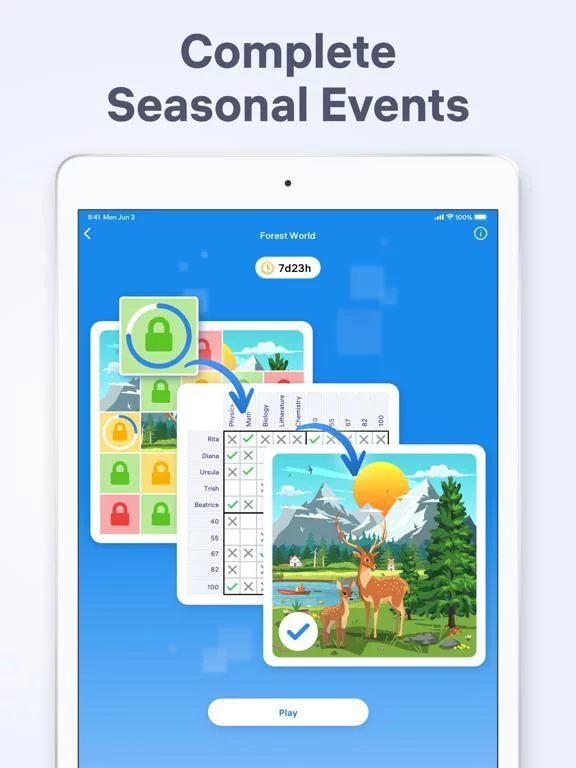 Изображение игры: Logic Puzzles - Clue Game