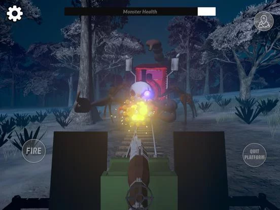 Изображение игры: Scary Spider Train Survival 1