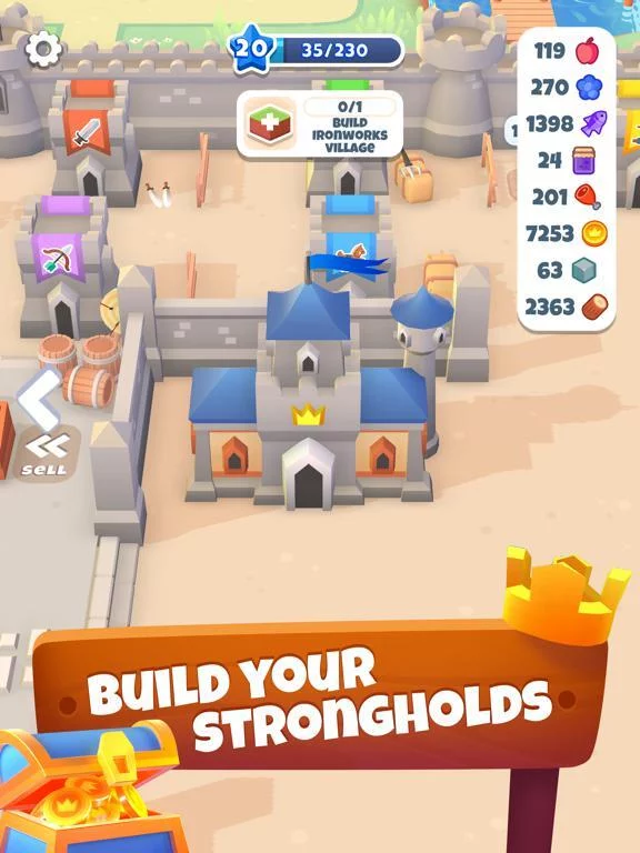 Изображение игры: King or Fail - Castle Takeover