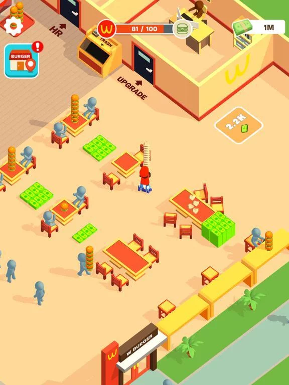 Изображение игры: Burger Please!