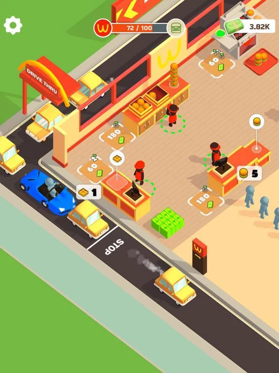 Изображение игры: Burger Please!