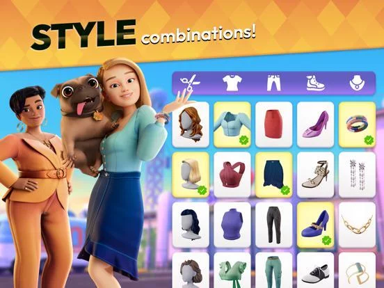 Изображение игры: Makeover Match - Swap & Style