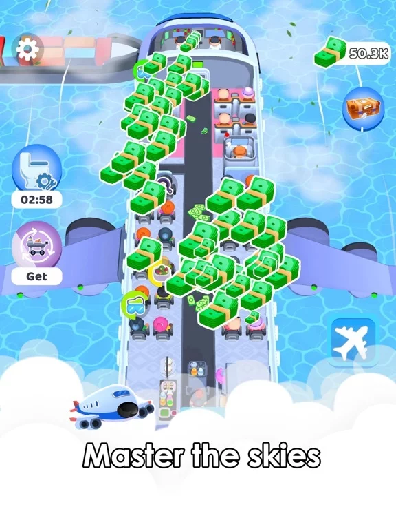 Изображение игры: Idle Airplane