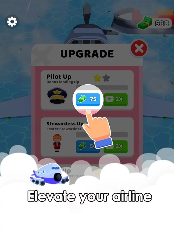 Изображение игры: Idle Airplane