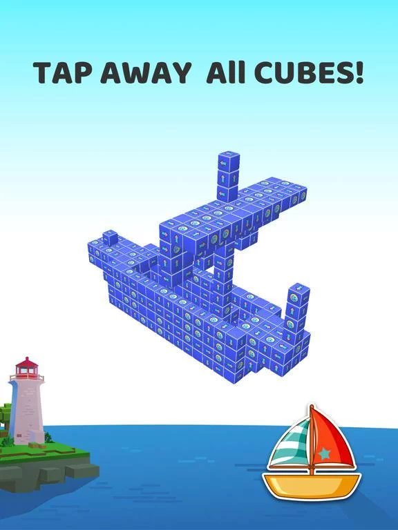 Изображение игры: Tap Blocks Out: 3D Puzzle Game