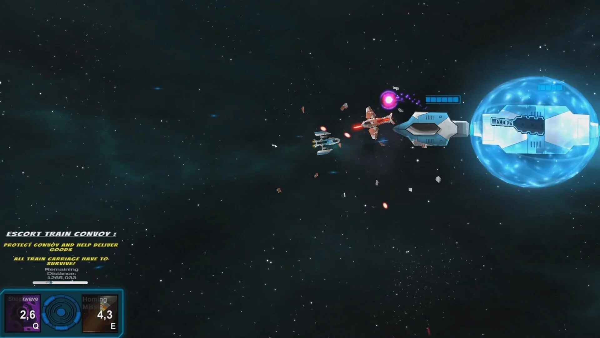 Изображение игры: Space Warden