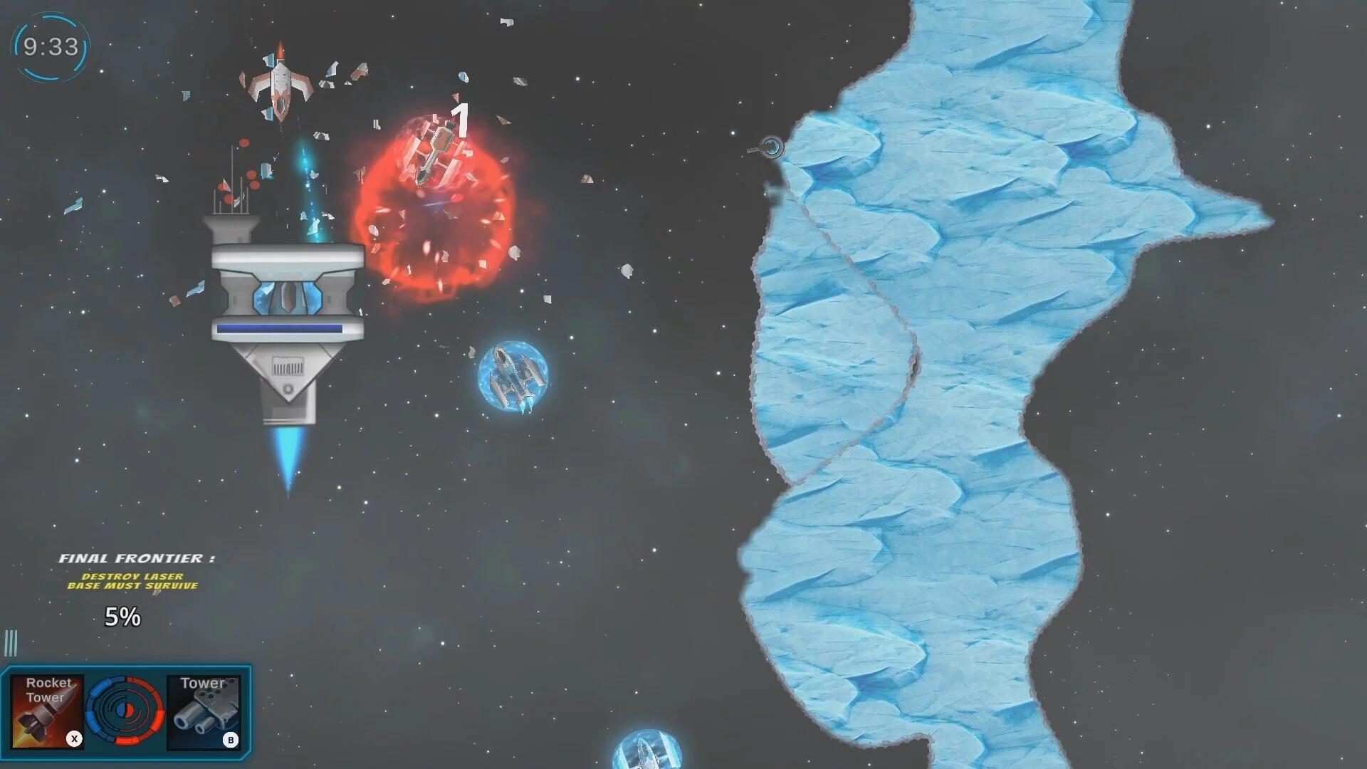 Изображение игры: Space Warden