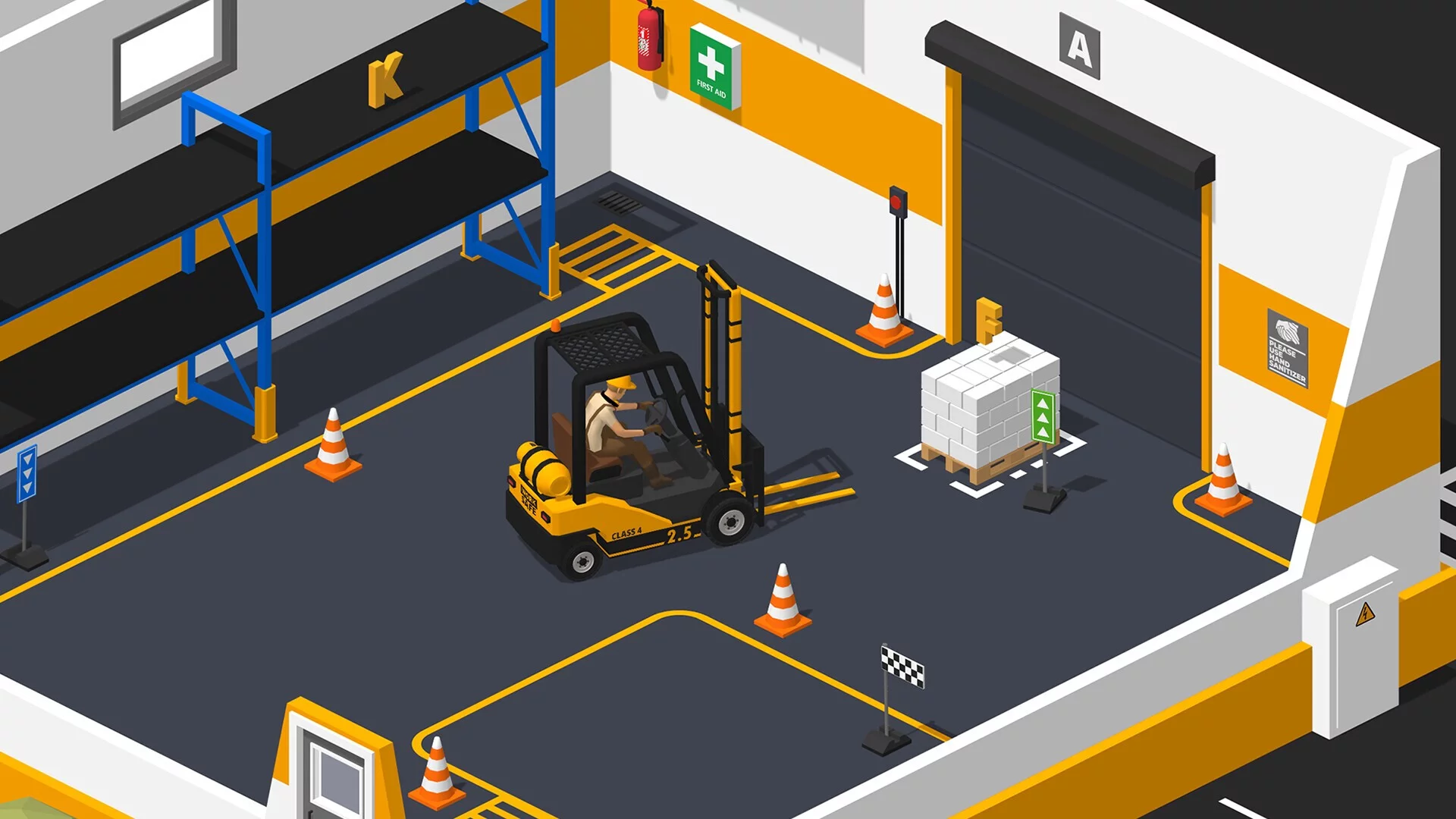 Изображение игры: Forklift Extreme: Deluxe Edition