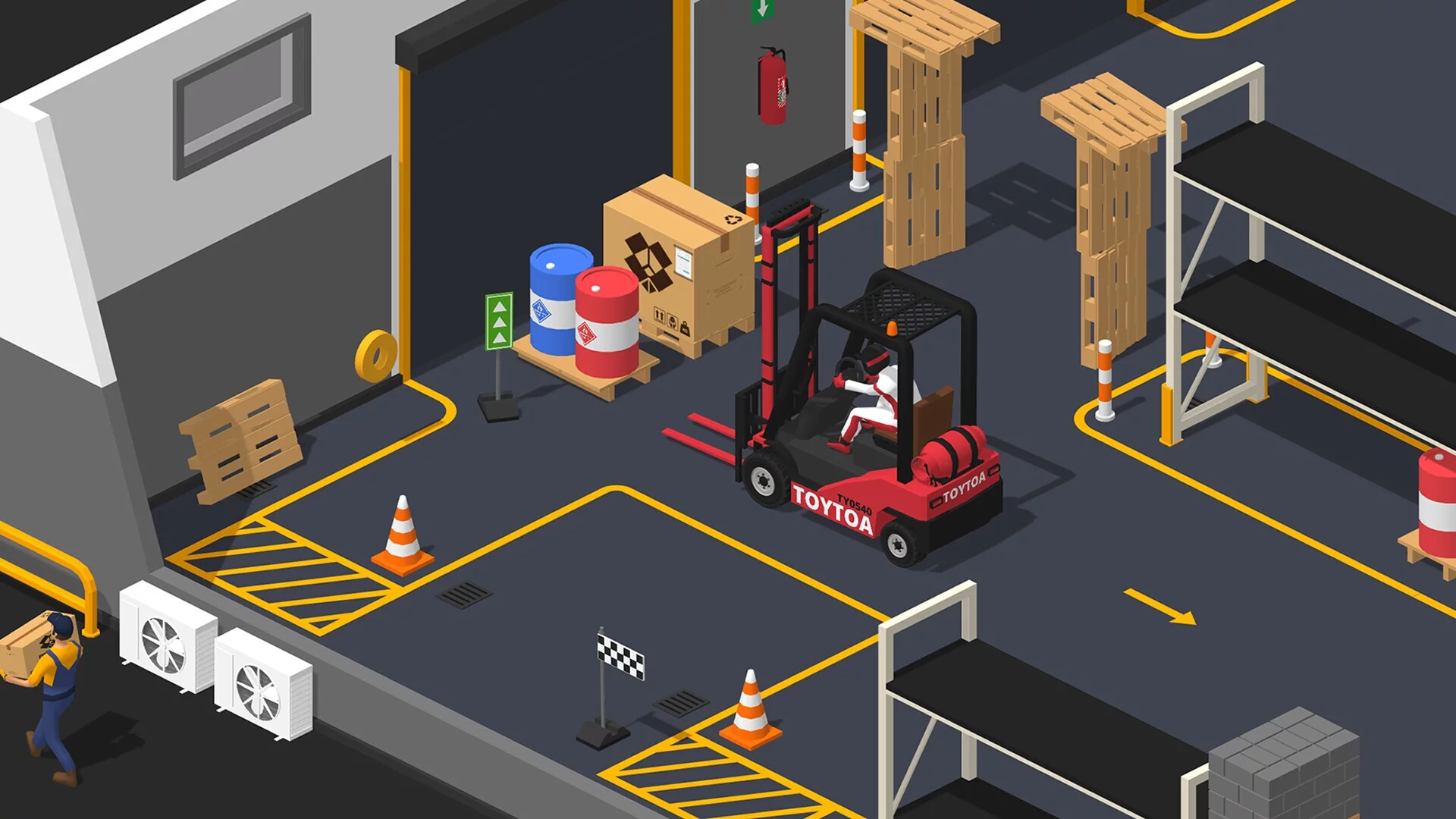 Изображение игры: Forklift Extreme: Deluxe Edition