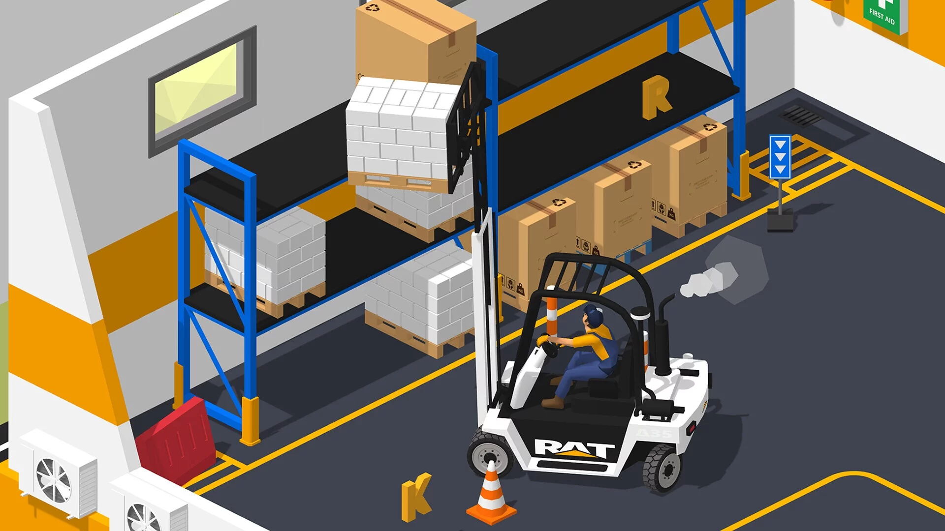 Изображение игры: Forklift Extreme: Deluxe Edition