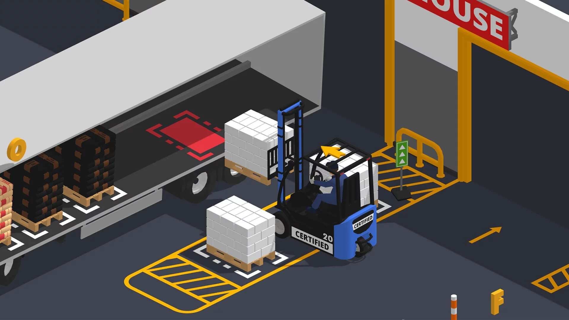 Изображение игры: Forklift Extreme: Deluxe Edition