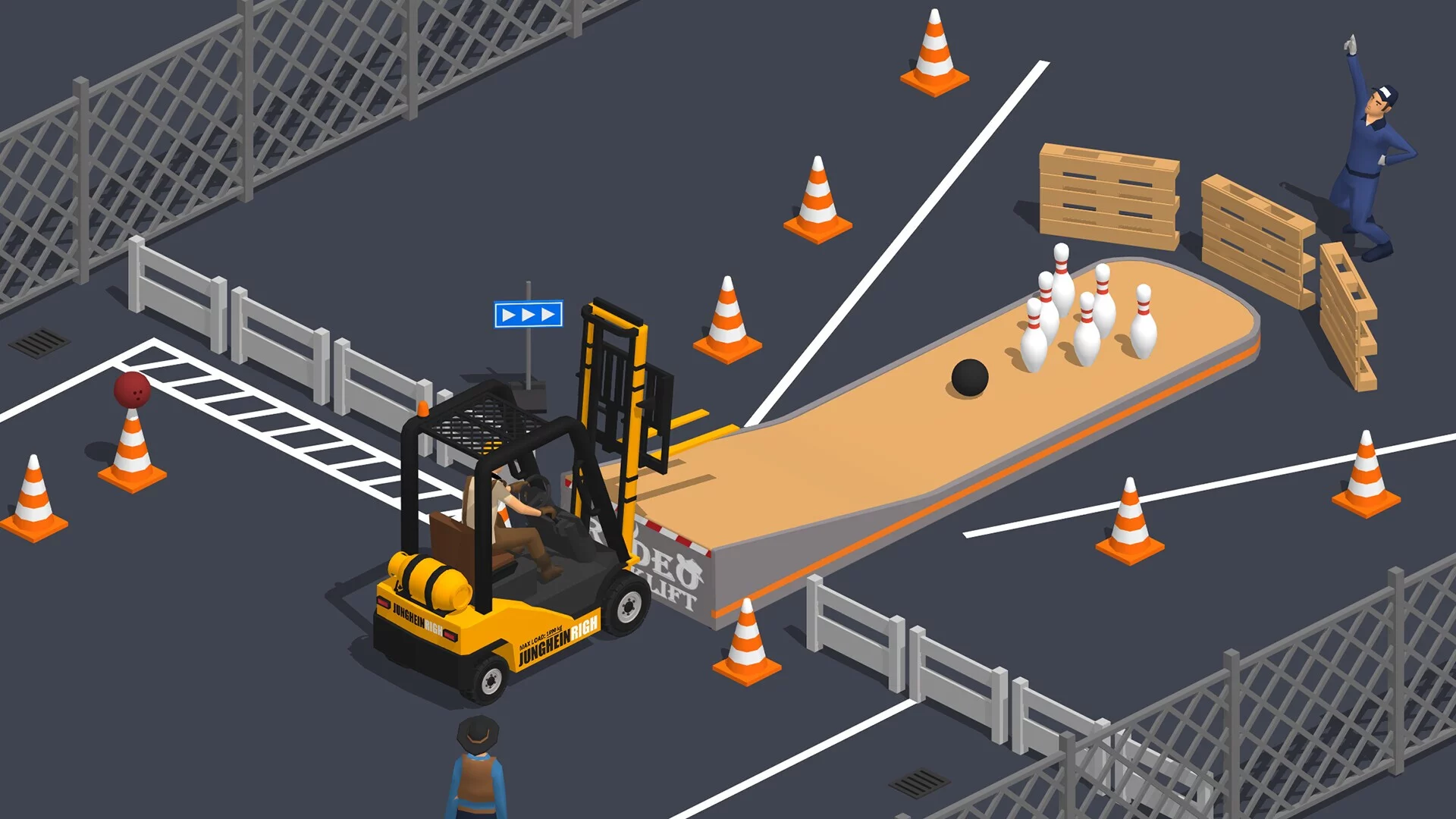 Изображение игры: Forklift Extreme: Deluxe Edition