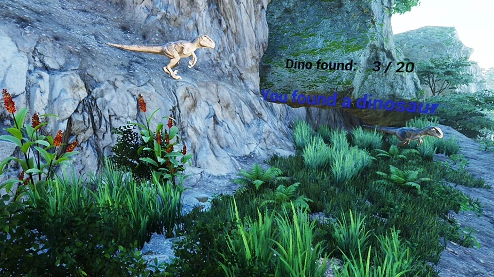 Изображение игры: VR DINOSAUR RESCUE Project X