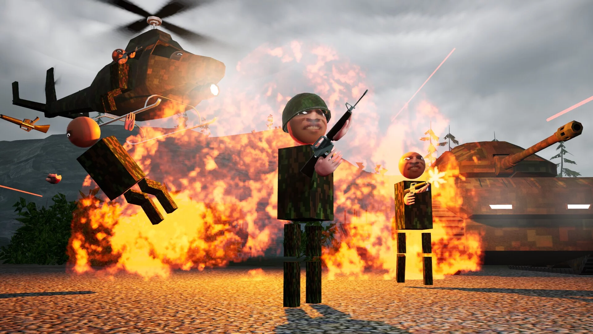 Изображение игры: Aw Heck, WAR!