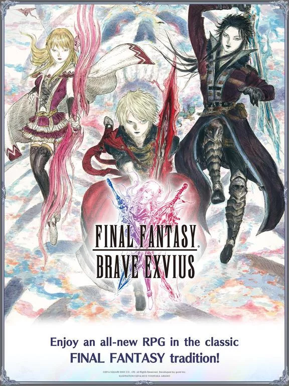 Изображение игры: FINAL FANTASY BRAVE EXVIUS