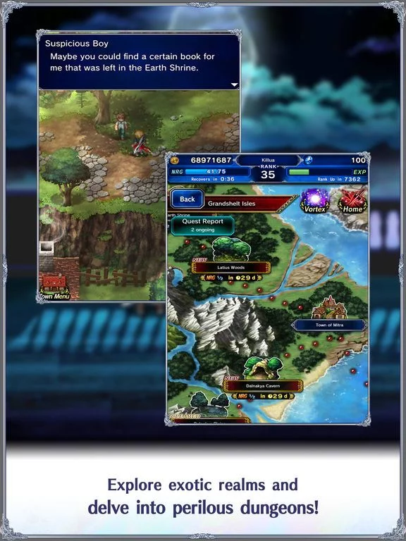 Изображение игры: FINAL FANTASY BRAVE EXVIUS