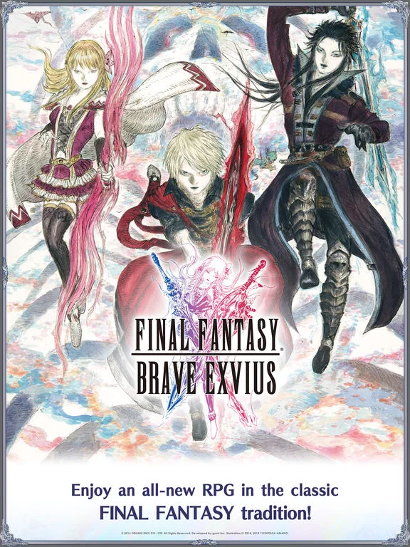 Изображение игры: FINAL FANTASY BRAVE EXVIUS