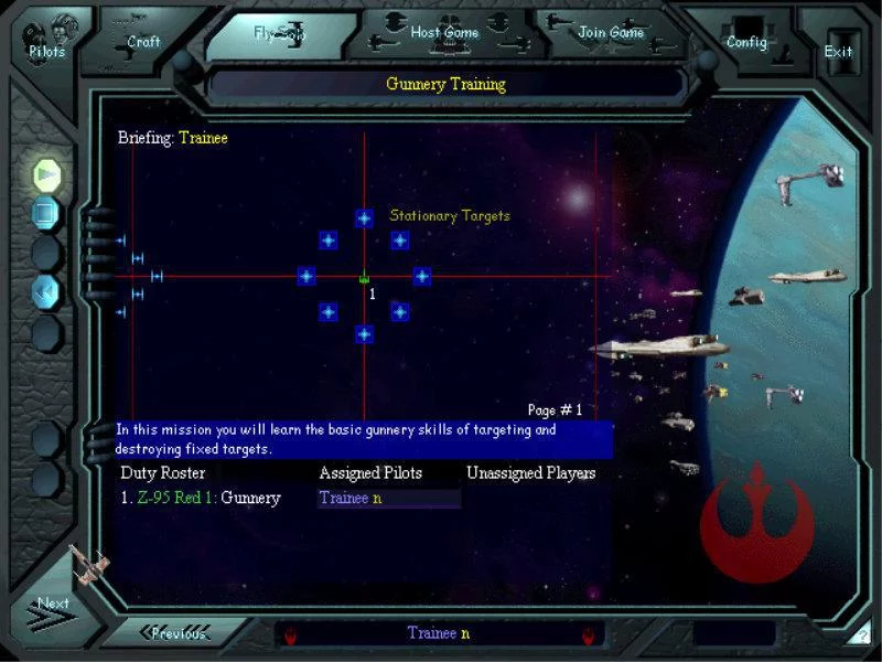 Изображение игры: STAR WARS: X-Wing vs. TIE Fighter