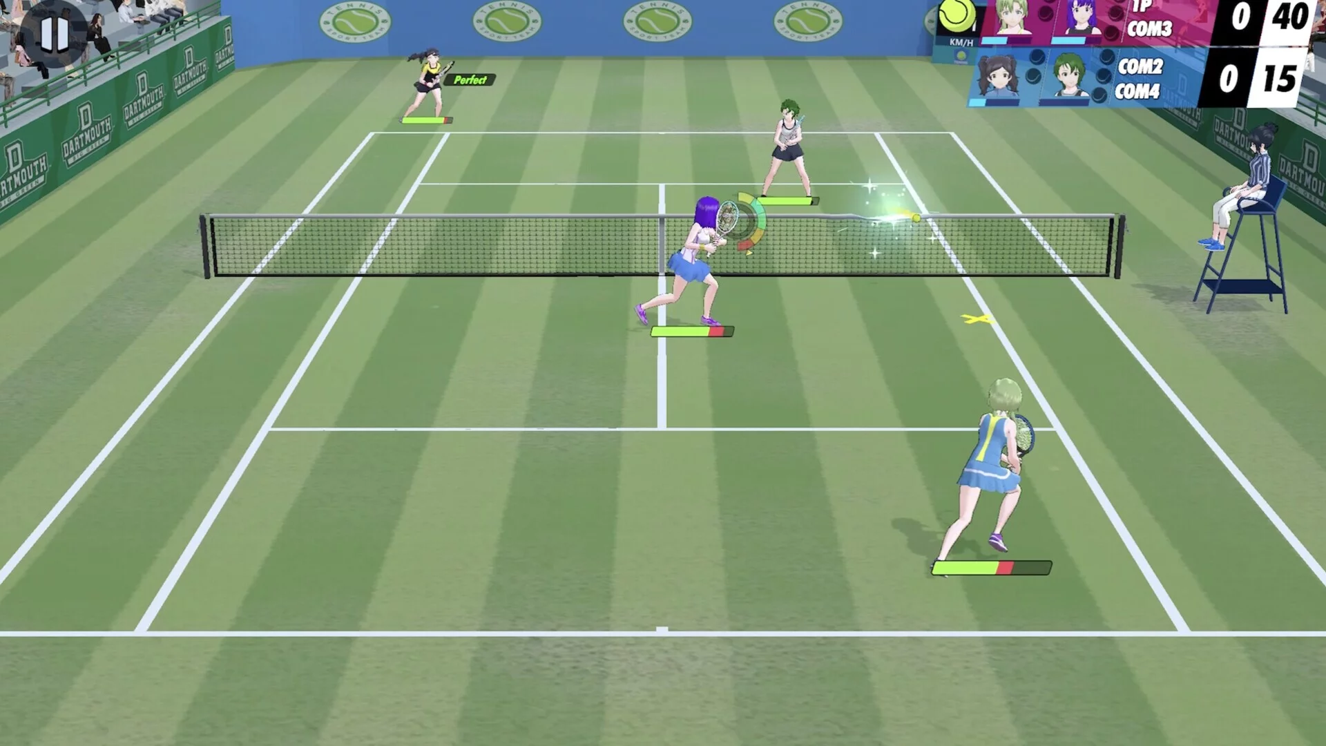 Изображение игры: Girls Tennis League