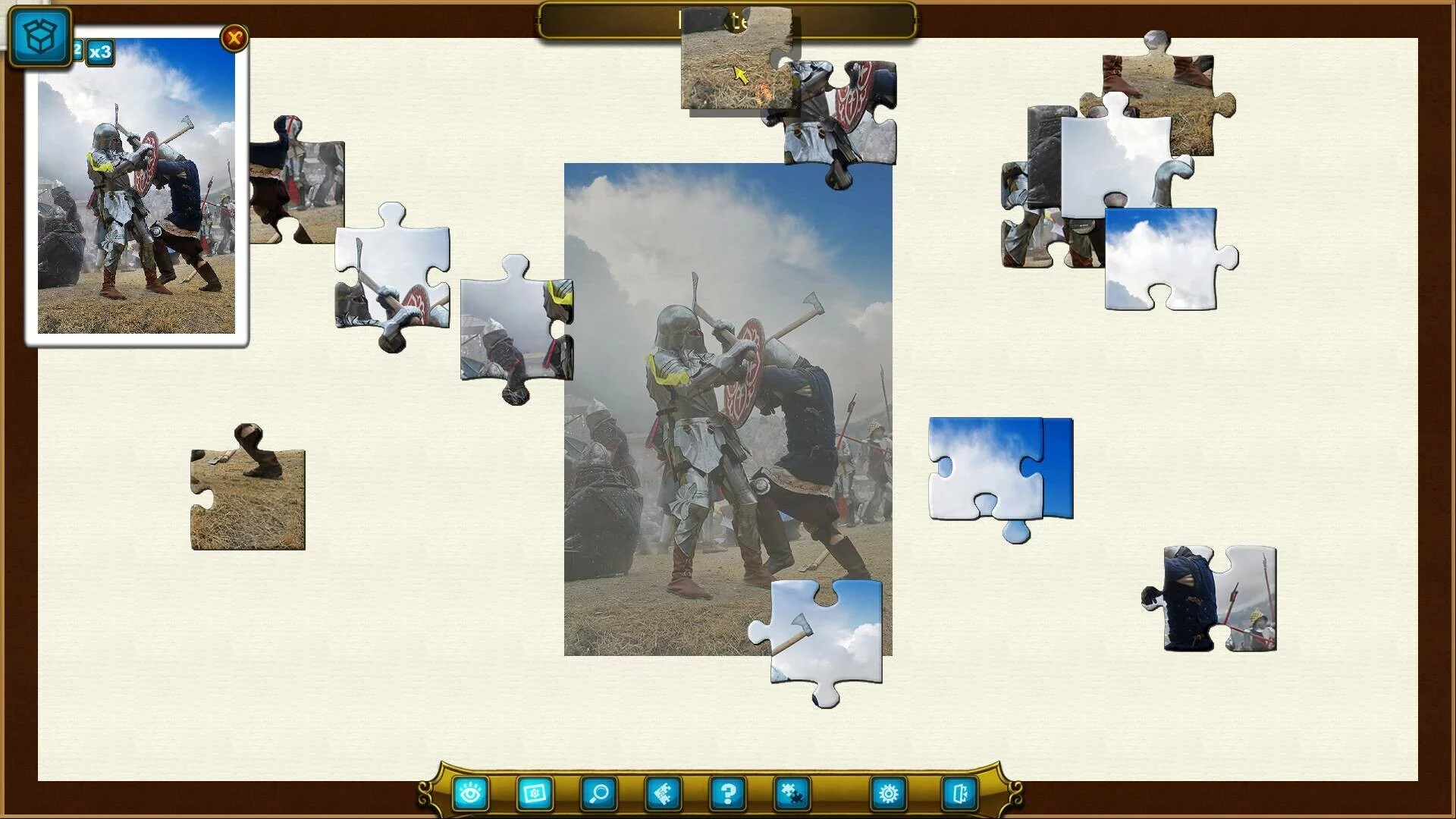 Изображение игры: Royal Jigsaw 3
