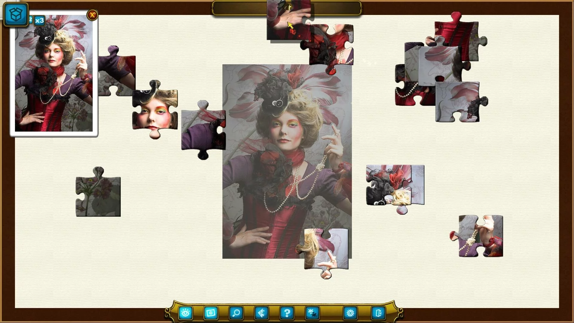 Изображение игры: Royal Jigsaw 3