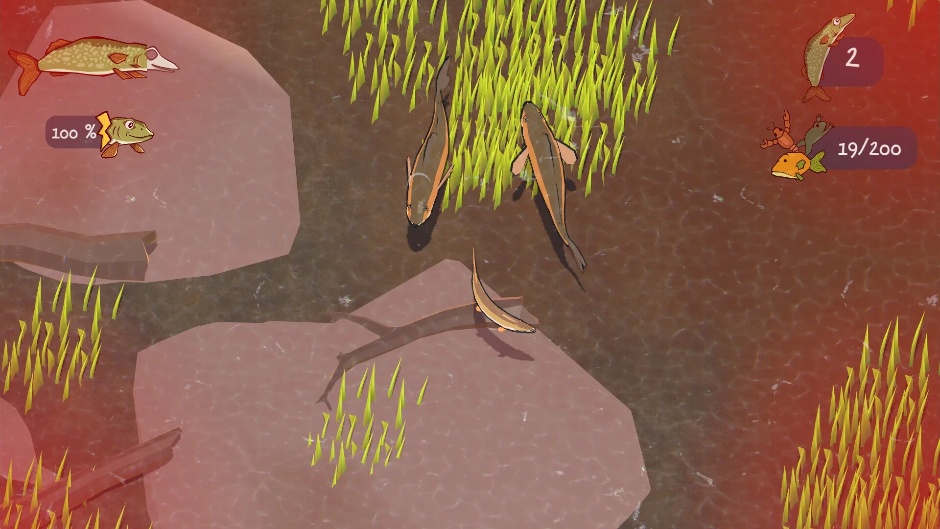 Изображение игры: Fish Simulator: Agonik Lake